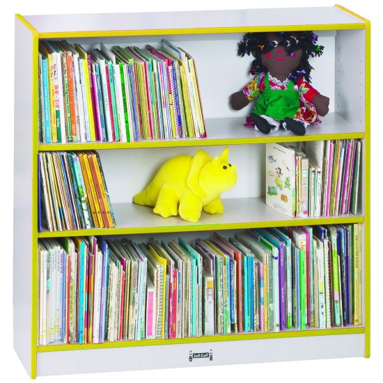 Rainbow Accents Short Bookcase - Yellow