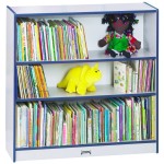 Rainbow Accents Short Bookcase - Navy