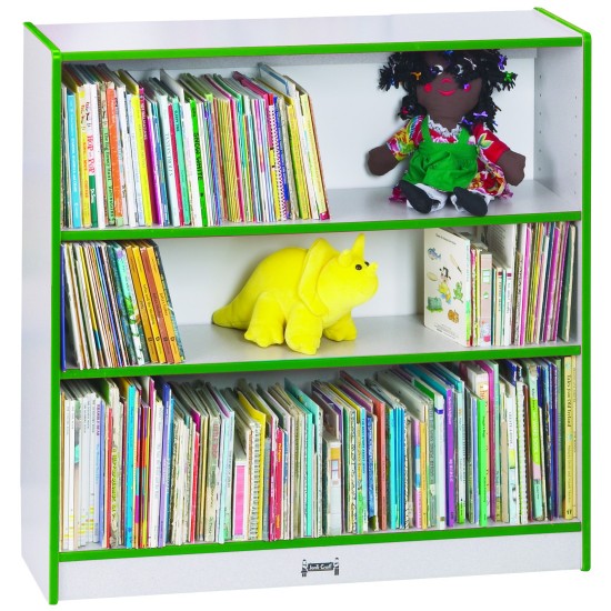 Rainbow Accents Short Bookcase - Green