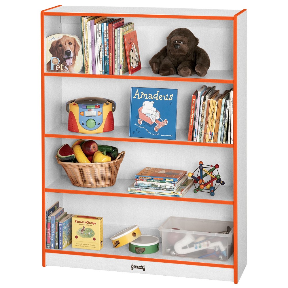 Rainbow Accents Standard Bookcase - Orange