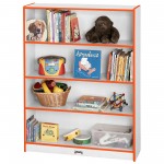 Rainbow Accents Tall Bookcase - Orange