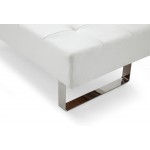 Angelina outdoor / indoor coffee table, White Aluminium frame