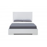 Anna Bed Queen, High Gloss White