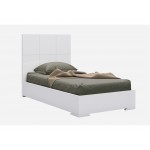 Anna Bed Twin, High Gloss White