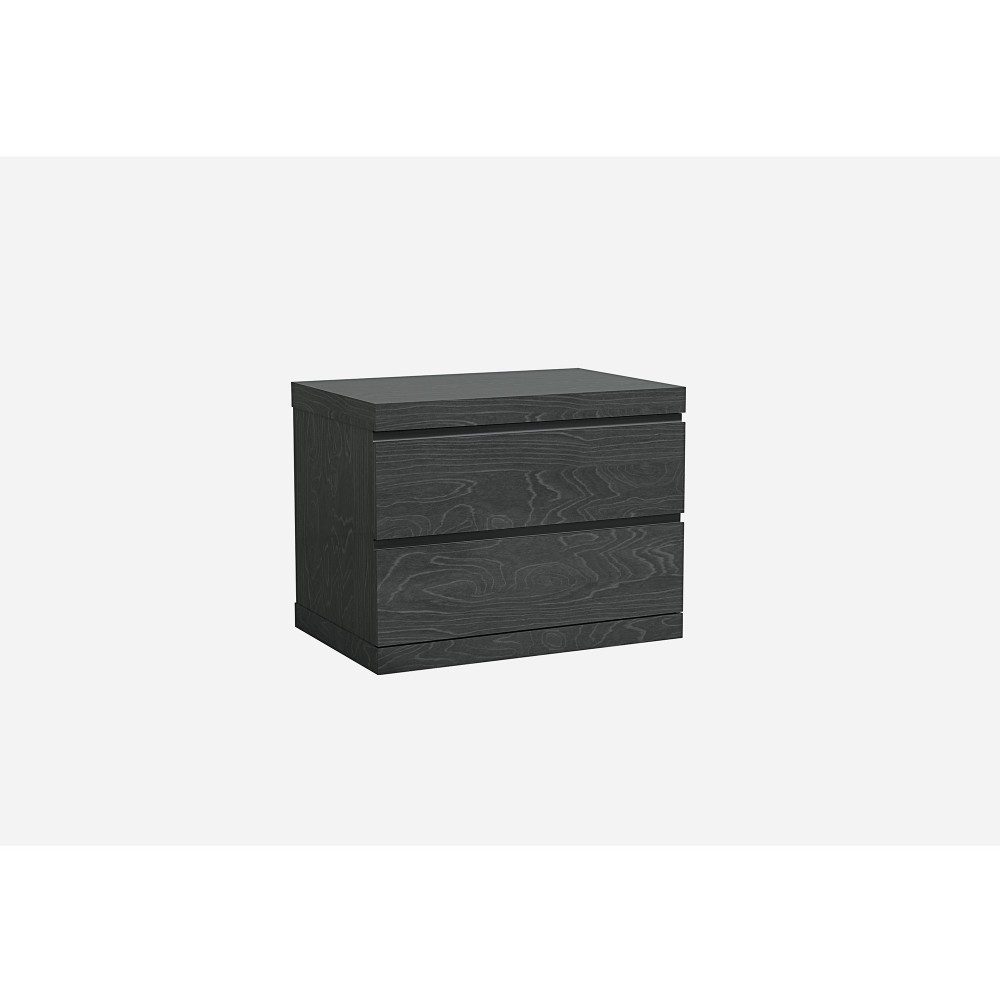 Anna Night Stand small High Gloss Grey Self close runners Anna Night Stand small High Gloss Grey Self close runners