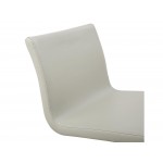 Bondi Outdoor Chaise Lounge Aluminium matte White color