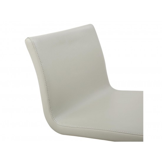 Bondi Outdoor Chaise Lounge Aluminium matte White color