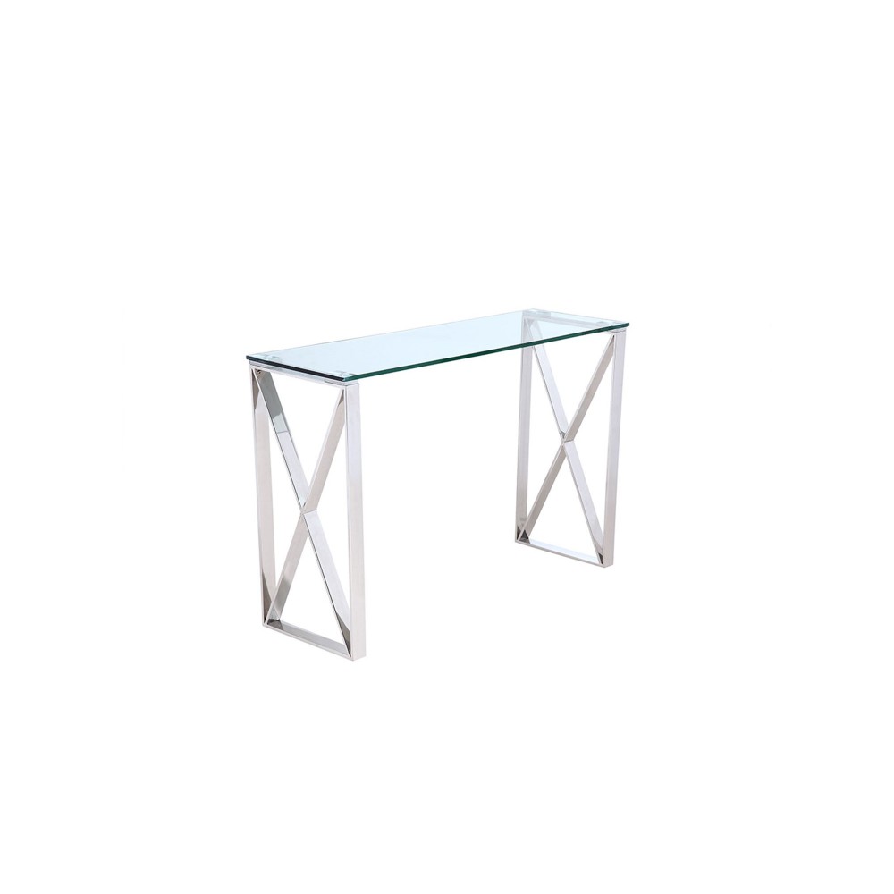 Brooke Console, clear glass