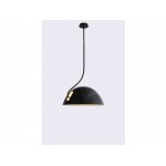 Bryce Pendant Lamp Black Aluminum