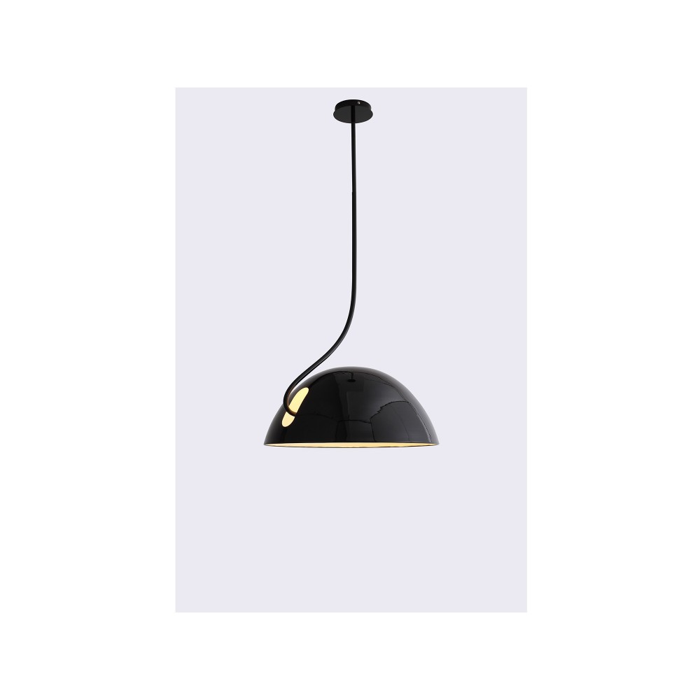 Bryce Pendant Lamp Black Aluminum