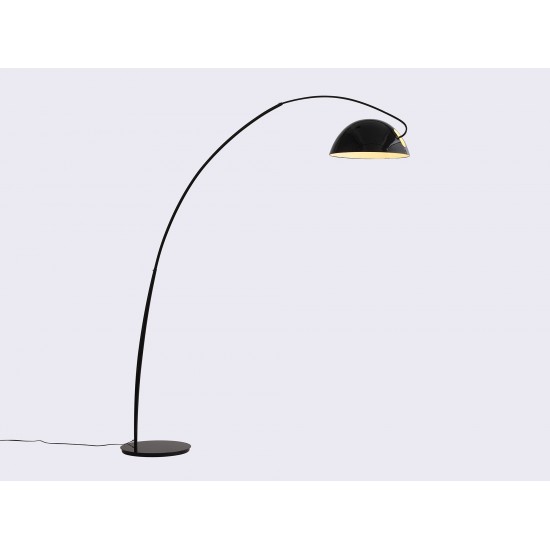 Calvin Floor Lamp Black Aluminum