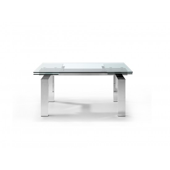 Cuatro Extendable Dining Table glass top