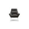 Daiana Chair dark gray leather
