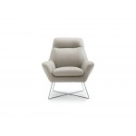 Daiana Chair light gray leather