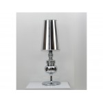 Daniel Table Lamp Silver Carbon Steel PVC