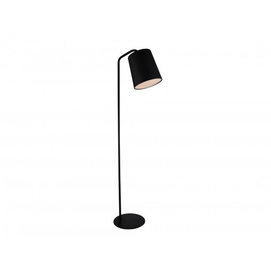 Dante Floor Lamp Black Carbon Steel