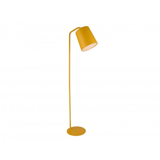 Dante Floor Lamp Yellow Carbon Steel