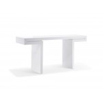 Delaney Console in High white gloss