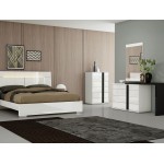 Jordan Queen Bed, Grey Velvet Fabric