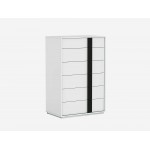 Kimberly Chest of Drawers, High Gloss White