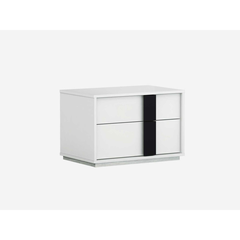 Kimberly Nightstand Small, High Gloss White