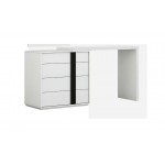 Kimberly Single and Double Dresser Extension High Gloss White