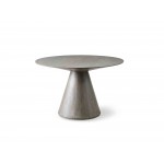 Kira Round Dining table, gray oak veneer