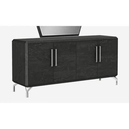 Los Angeles Buffet High Gloss Grey