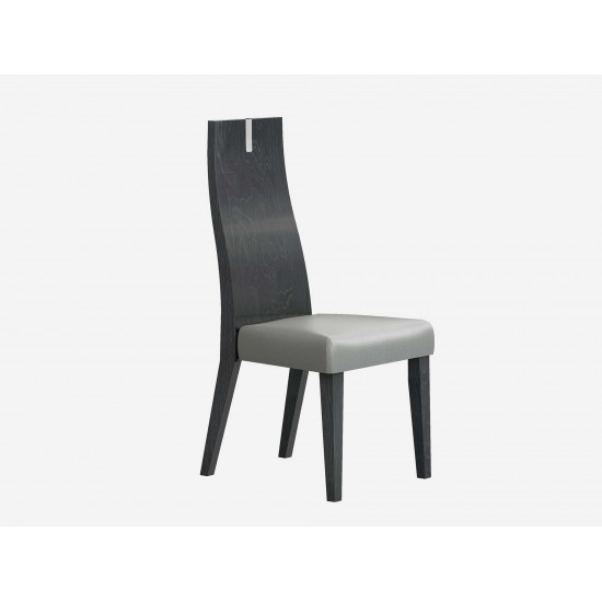 Los Angeles Dining Chair High Gloss Grey