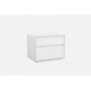 Malibu Night Stand high gloss white