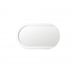 Mandarin Mirror, Matt white frame