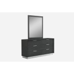 Navi Dresser Double high gloss Grey