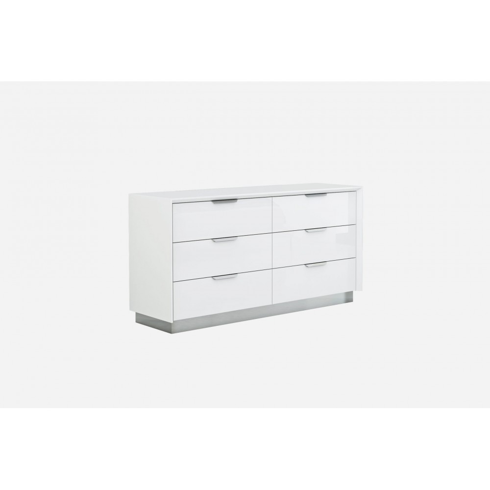 Navi Dresser Double high gloss white Navi Dresser Double high gloss white