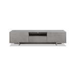 Noah TV Unit One middle drawer in grey oak veneer