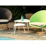 Sunset Indoor/Outdoor Chaise Lounge, Taupe Aluminium