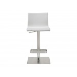 Watson Barstool White Faux Leather