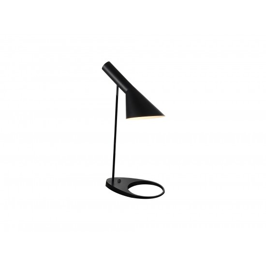 Xavier Table Lamp Black Metal