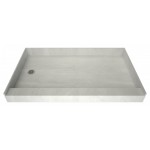 Redi Base 34 x 60 Single Curb Shower Pan With Left Drain