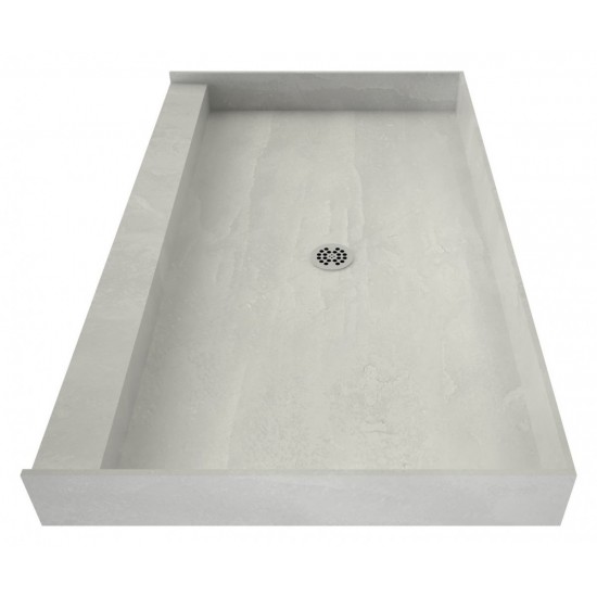 Redi Base 32 x 60 Single Curb Shower Pan With Center Drain