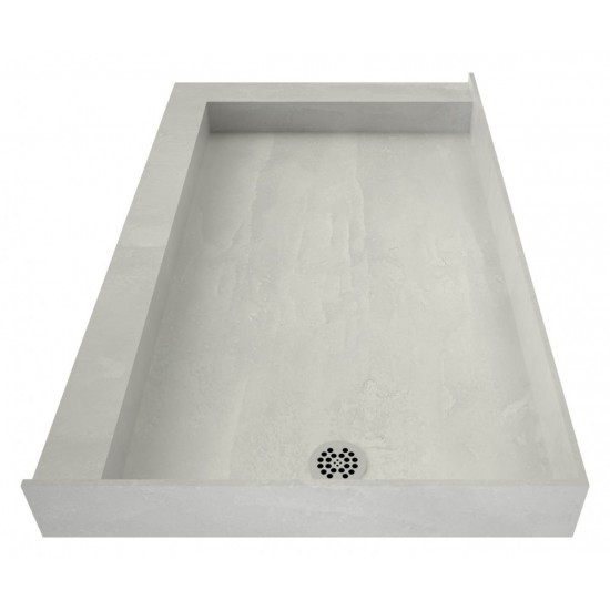 Redi Base 30 x 60 Shower Pan Right Drain Left Dual Curb