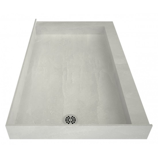 Redi Base 34 x 60 Shower Pan Left Drain Right Dual Curb