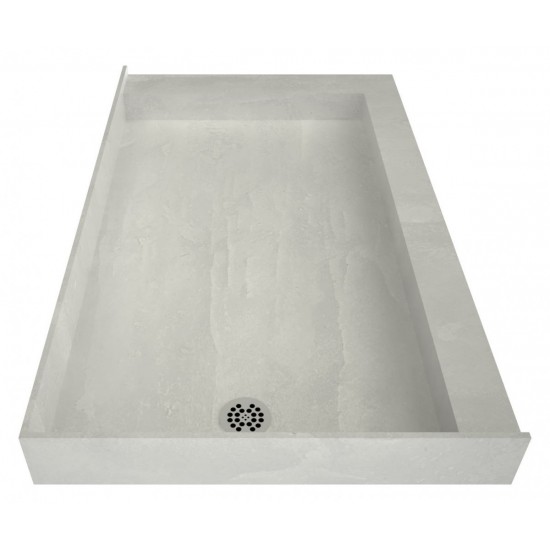 Redi Base 30 x 48 Shower Pan Left Drain Right Dual Curb