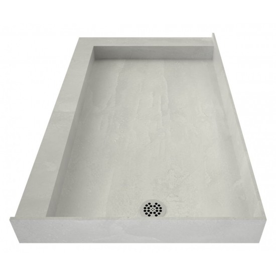 Redi Base 30 x 48 Shower Pan Right Drain Left Dual Curb