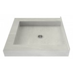 Redi Base 32 x 32 Triple Curb Shower Pan With Center Drain