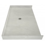 Redi Base 30 x 60 Barrier Free Shower Pan With Center Drain