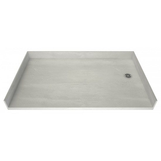 Redi Free 30 x 63 Barrier Free Shower Pan Right Drain