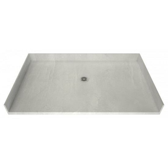 Redi Base 33 x 60 Barrier Free Shower Pan With Center Drain