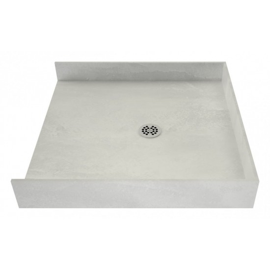 Redi Base 38 x 38 Barrier Free Shower Pan With Center Drain