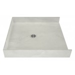 Redi Base 38 x 38 Barrier Free Shower Pan With Center Drain