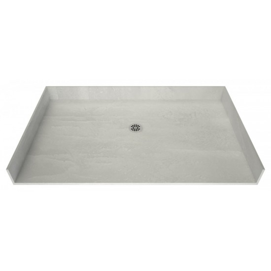 Redi Base 31 x 63 Barrier Free Shower Pan With Center Drain